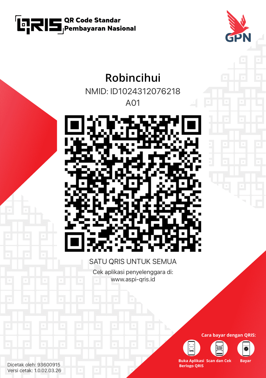 QRIS Donation Barcode
