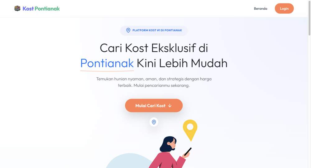 Platform Kost Pontianak