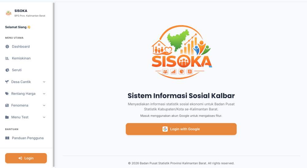 Sistem Informasi Sosial Kalbar (SISOKA) MagangHub